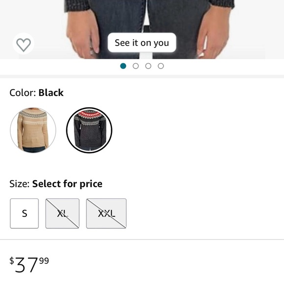 Weatherproof Fairisle Vintage Sweater M - Picture 2 of 8